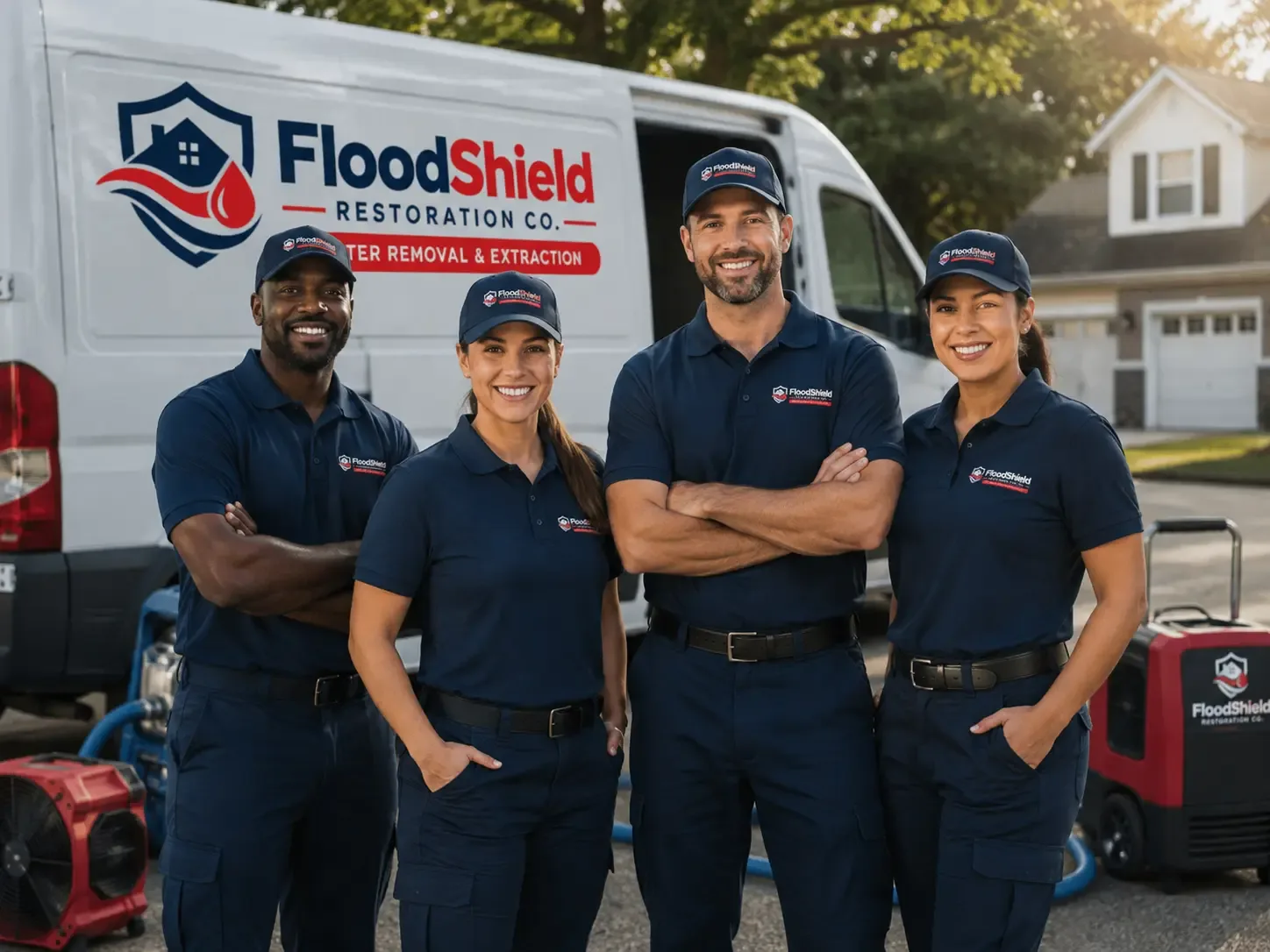 Flood Damage Restoration company in Farmer, OH