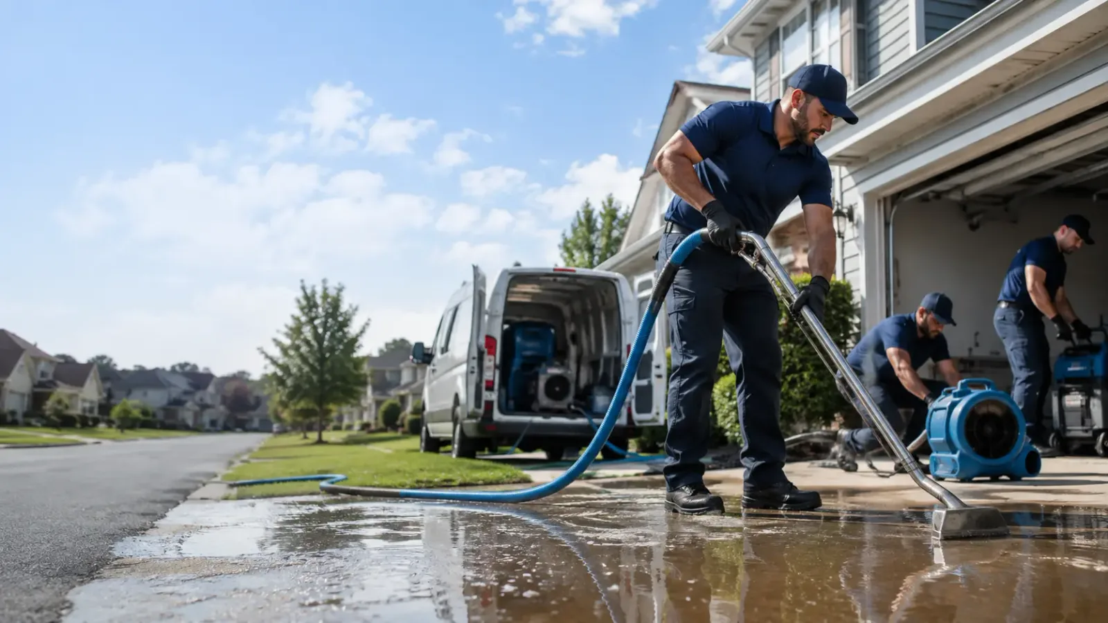 Flood Damage Restoration in Farmer, OH